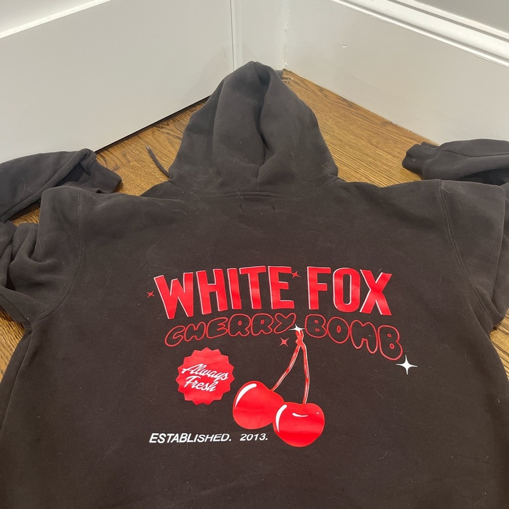 White Fox Cherry Bomb Hoodie